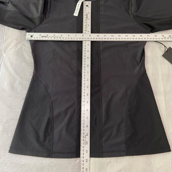 Women’s Long Sleeve Karma Ori Mesh Panel Sports Top round neckline medium sport - Picture 10 of 14